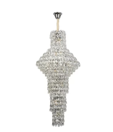 Lyra Crystal Chandeliers by Luce