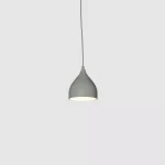 Domus White Hanging Light by Luce