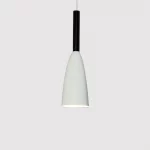 Livia White Hanging Light by Luce