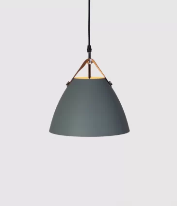 Voris Grey Dome Light by Luce