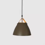 Voris Brown Dome Light by Luce