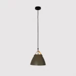 Voris Brown Dome Light by Luce