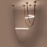 Caren Series Hanging Light by LUCE