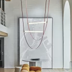 Caren Series Hanging Light by LUCE